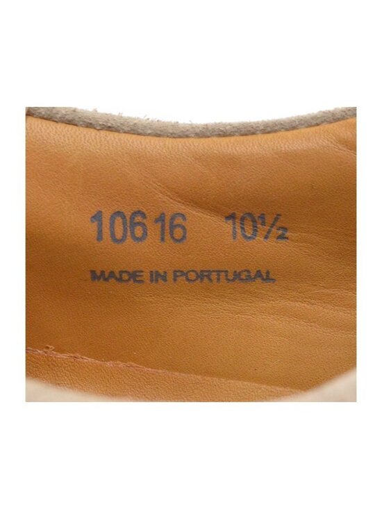 Men Jack Erwin Thomas Taupe Suede Slip On Sneakers 10.5 main image 6